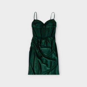 Elegant Green Long Dress